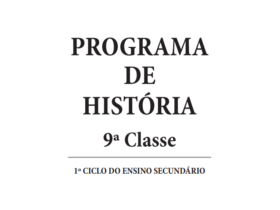 Baixar Programa de História - 9ª Classe(Editora Moderna) PDF