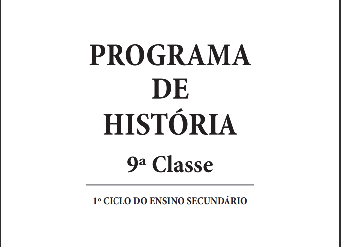 Baixar Programa de História - 9ª Classe(Editora Moderna) PDF